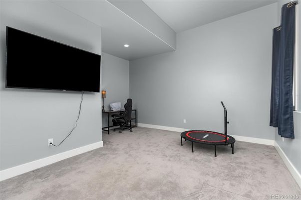 Home Office, Interior, Recessed Lighting