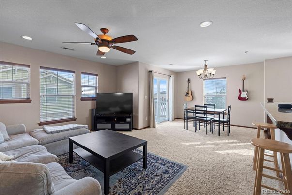 Chandelier, Dining room, Interior, Living room, Recessed Lighting