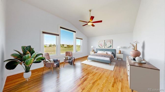 Bedroom, Interior, Water, Wood Texture Flooring