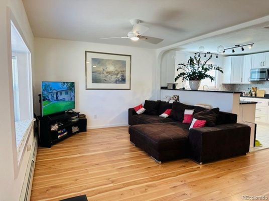 Interior, Kitchen, Living room, Wood Texture Flooring
