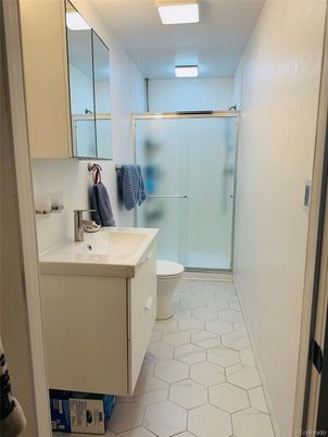 Bathroom, Glass Shower, Interior, Marble