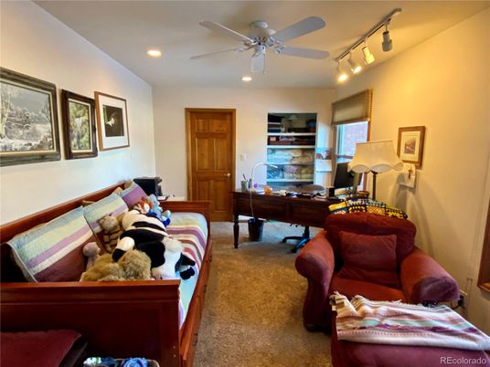 Home Office, Interior, Recessed Lighting