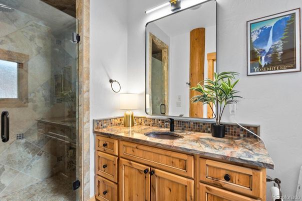Bathroom, Glass Shower, Interior