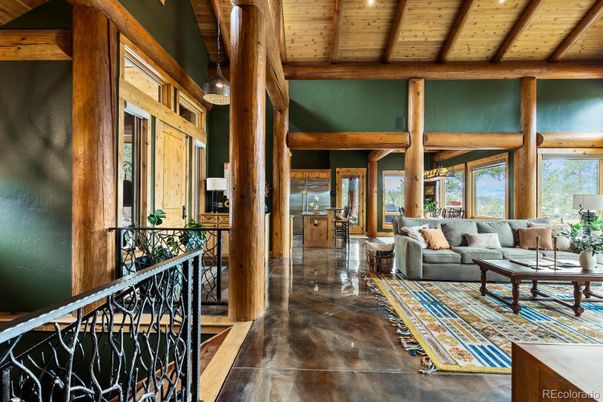 Interior, Living room, Wooden Beams, Wooden Ceilings