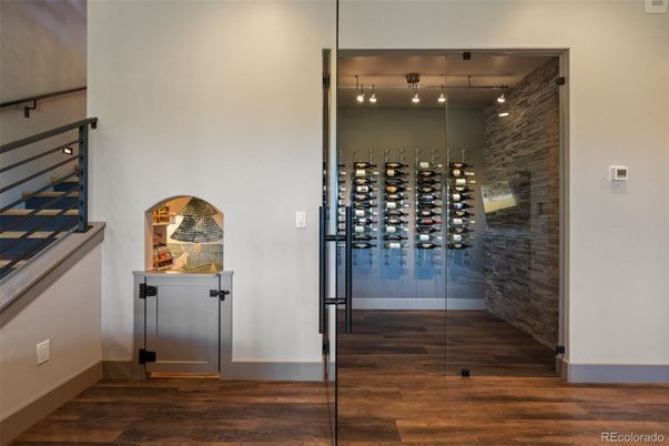 Interior, Wine Storage, Wood Texture Flooring