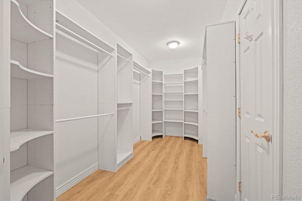 Interior, Walk-in Closets, Wood Texture Flooring