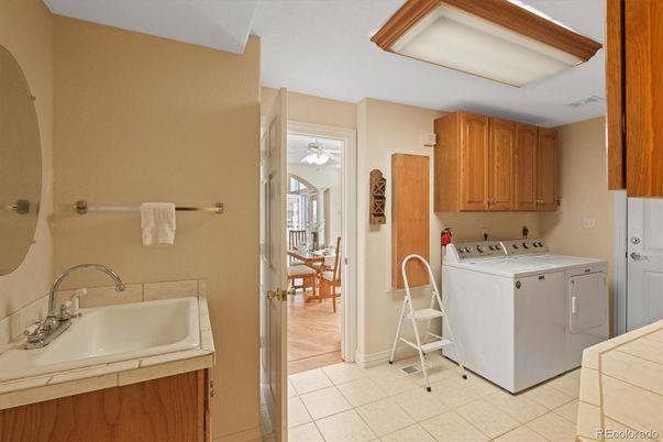 Interior, Washer