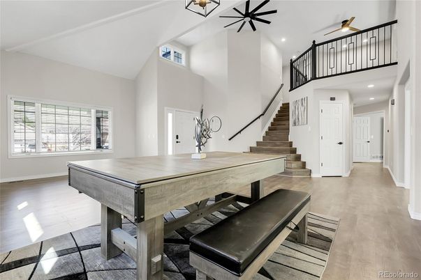 Interior, Recessed Lighting, Wood Texture Flooring