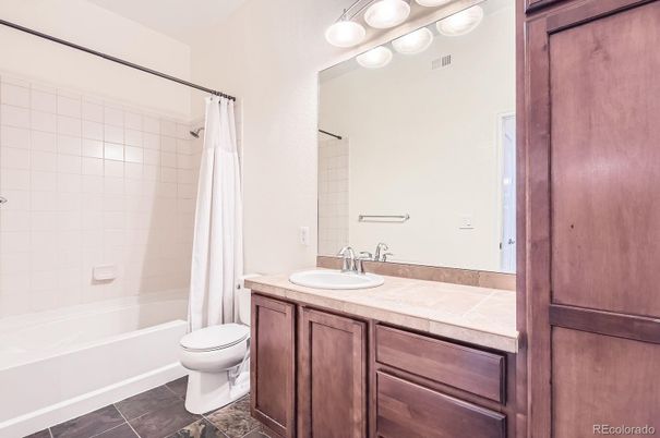 Bathroom, Interior, Tile Countertops