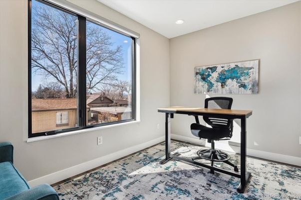 Home Office, Interior, Recessed Lighting