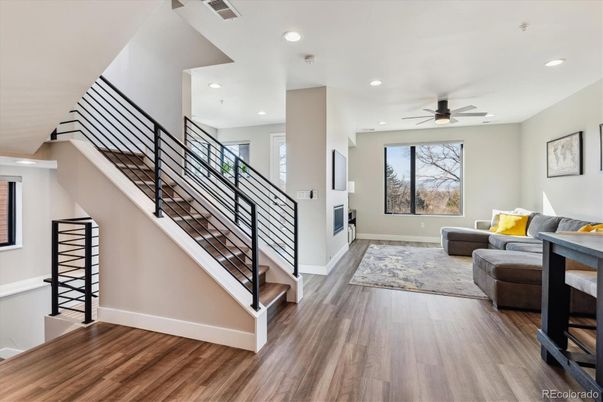 Interior, Recessed Lighting, Wood Texture Flooring