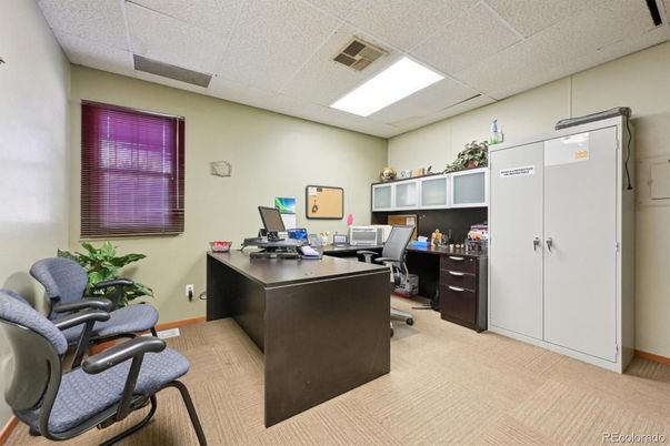 Home Office, Interior, Recessed Lighting