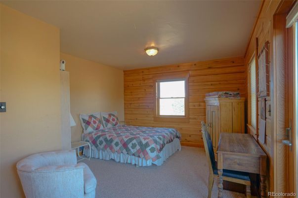 Bedroom, Interior, Wooden Walls