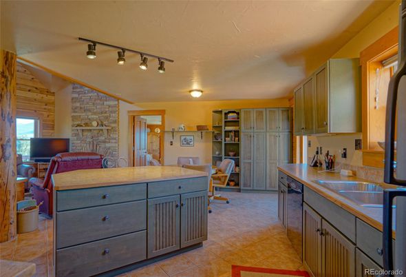 Interior, Kitchen, Stone Walls