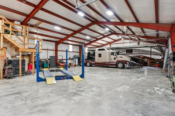 Garage, Interior, Recessed Lighting