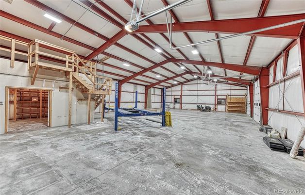 Garage, Interior, Recessed Lighting