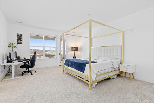Bedroom, Home Office, Interior