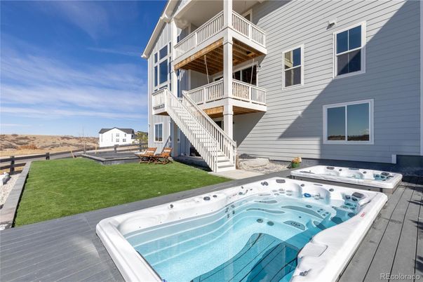 Backyard, Exterior, Hot Tub