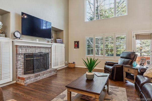 Fireplace, Interior, Living room, Wood Texture Flooring