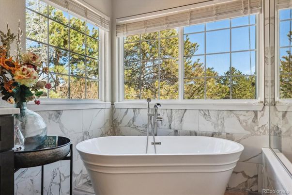 Bathroom, Free Standing Baths, Interior, Marble Walls