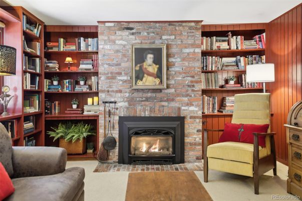 Fireplace, Interior, Stone Walls