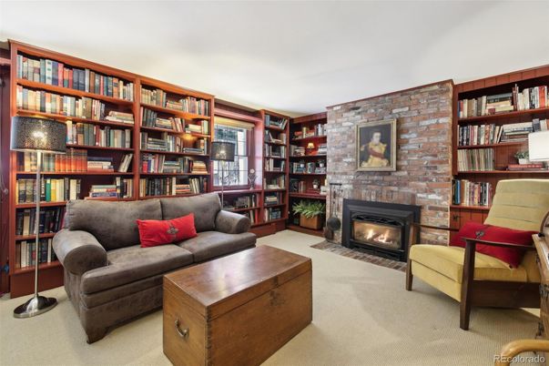 Fireplace, Interior, Living room, Stone Walls