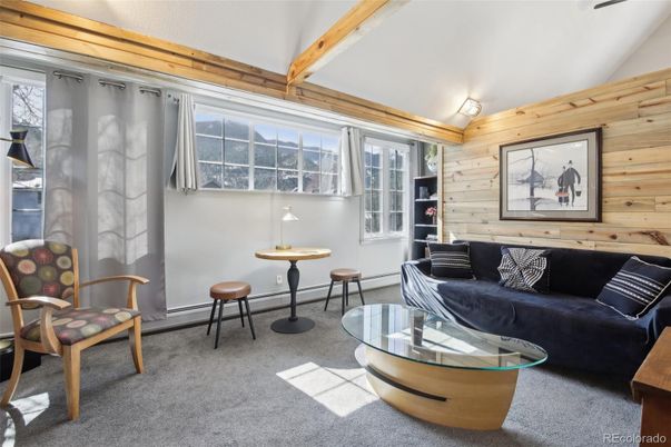 Interior, Living room, Wooden Beams, Wooden Walls