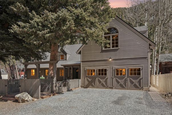 Attached, Exterior, Facade, Log Home