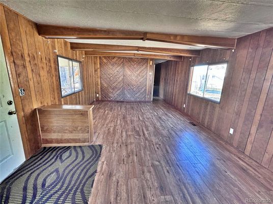 Empty room, Interior, Wooden Beams, Wood Texture Flooring, Wooden Walls
