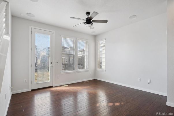 Empty room, Interior, Wood Texture Flooring