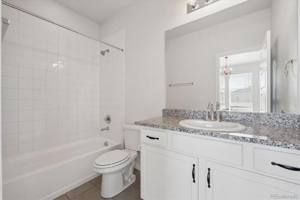 Bathroom, Chandelier, Interior
