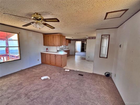 Empty room, Interior, Kitchen