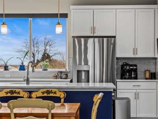 Interior, Kitchen, Pendant Lights, Stainless Steel Appliances