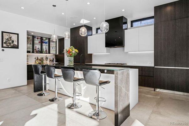 Interior, Kitchen, Pendant Lights, Recessed Lighting