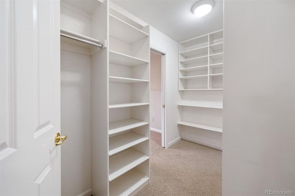 Interior, Walk-in Closets