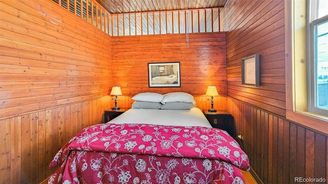 Bedroom, Interior, Wooden Walls