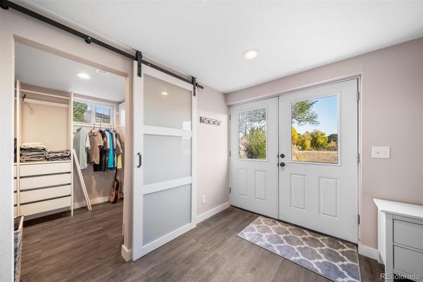 Interior, Recessed Lighting, Walk-in Closets, Wood Texture Flooring