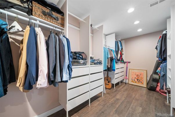 Interior, Recessed Lighting, Walk-in Closets, Wood Texture Flooring