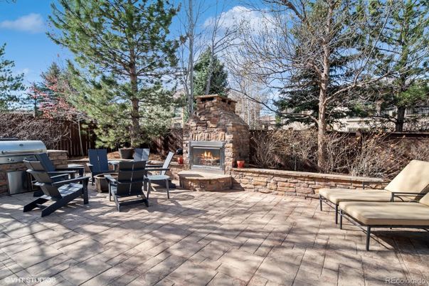 Backyard, Exterior, Fireplace