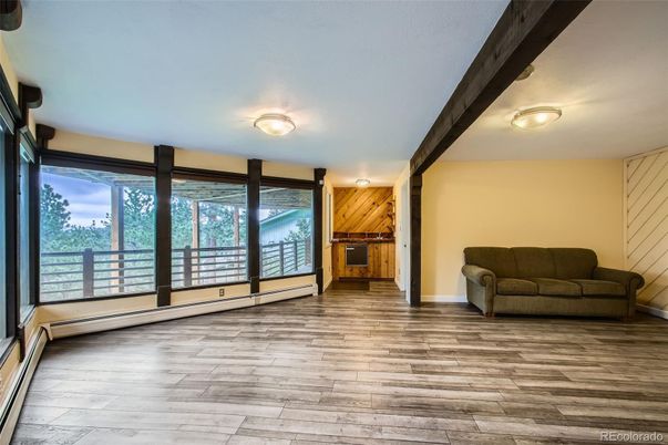 Empty room, Interior, Wood Texture Flooring