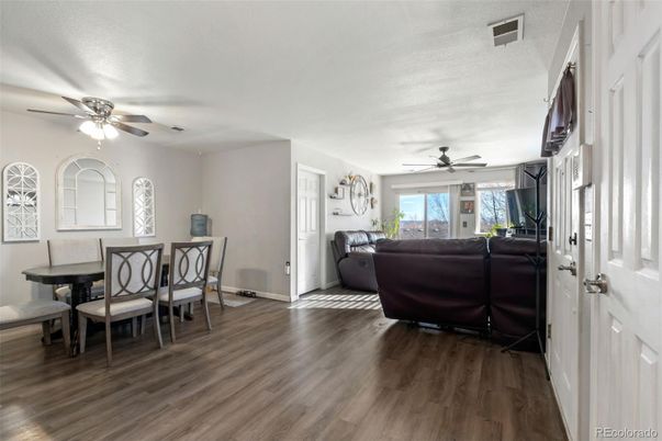 Dining room, Interior, Living room, Wood Texture Flooring