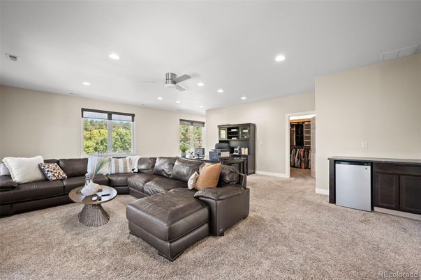 Interior, Kitchen, Living room, Recessed Lighting