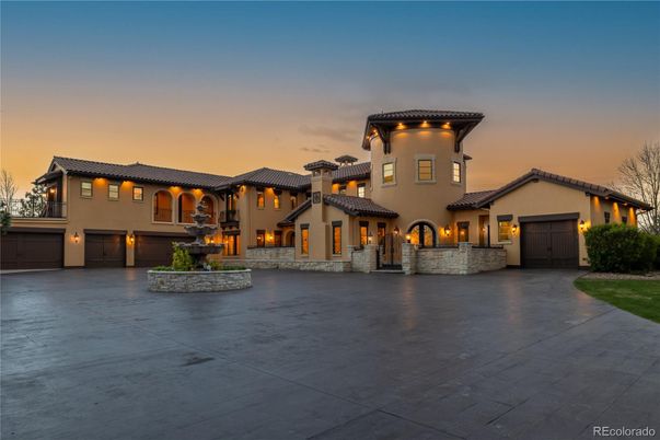 Attached, Backyard, Exterior, Facade, Mediterranean