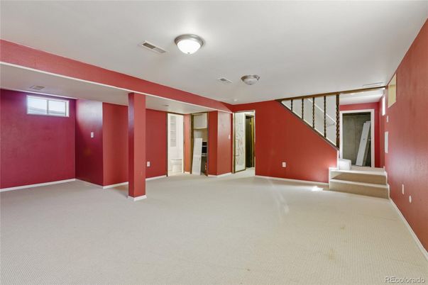 Empty room, Interior