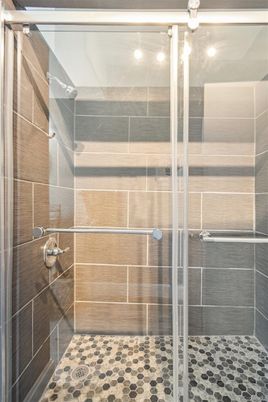 Bathroom, Glass Shower, Interior