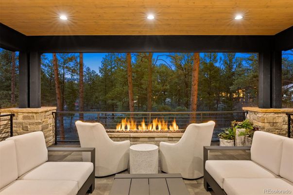 Exterior, Recessed Lighting, Wooden Ceilings