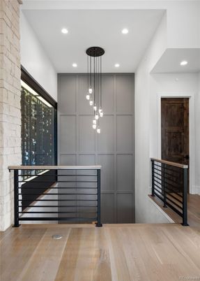 Interior, Pendant Lights, Recessed Lighting, Wine Storage, Wood Texture Flooring