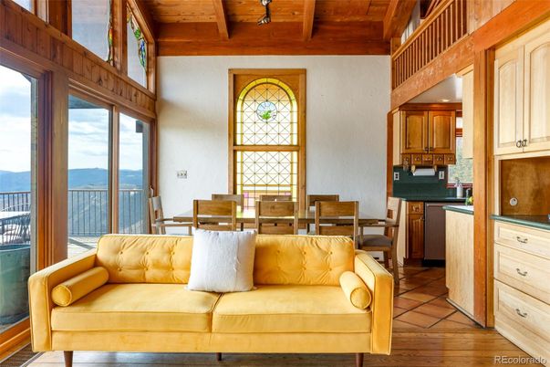 Dining room, Interior, Wooden Beams, Wooden Ceilings, Wood Texture Flooring