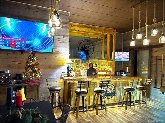 Interior, Pendant Lights, Wood Texture Flooring, Wooden Walls