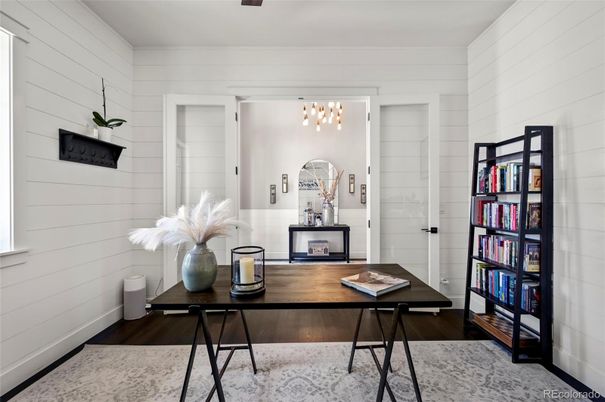 Home Office, Interior, Wood Texture Flooring